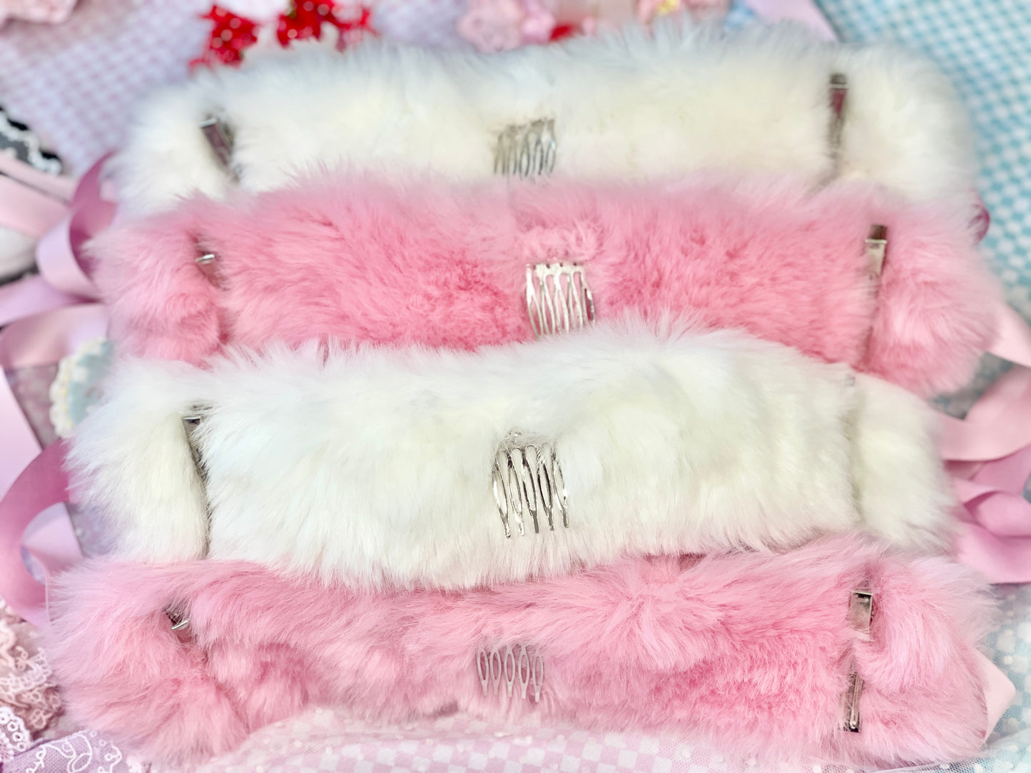 Marshmallow Fluff Bunny Headdress