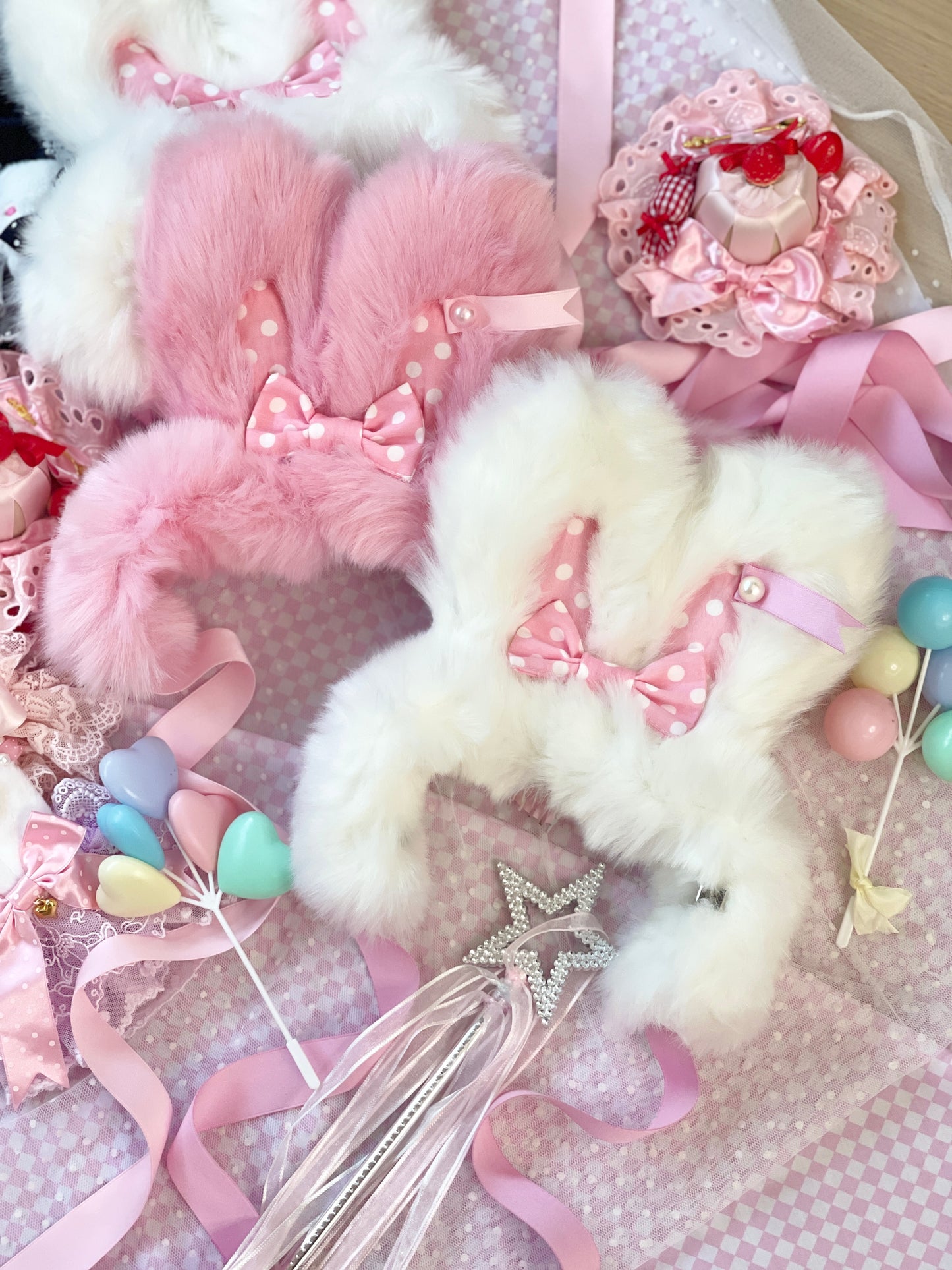 Marshmallow Fluff Bunny Headdress