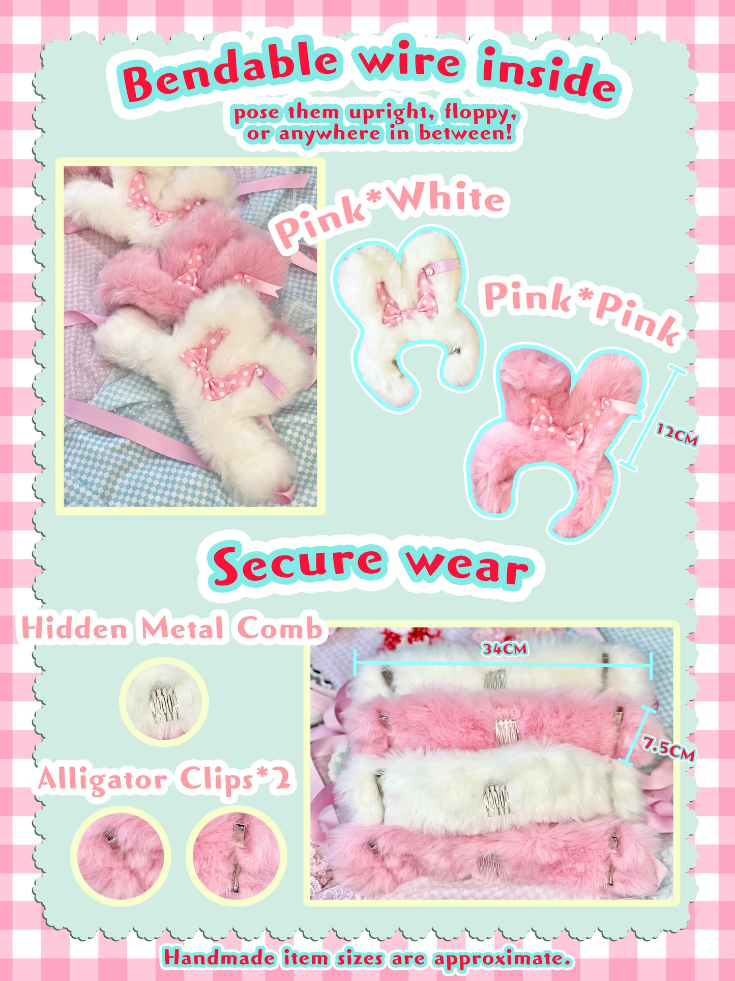 Marshmallow Fluff Bunny Headdress