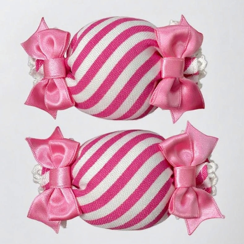 Bonbon Stripes Party Lolit Hair Clip 