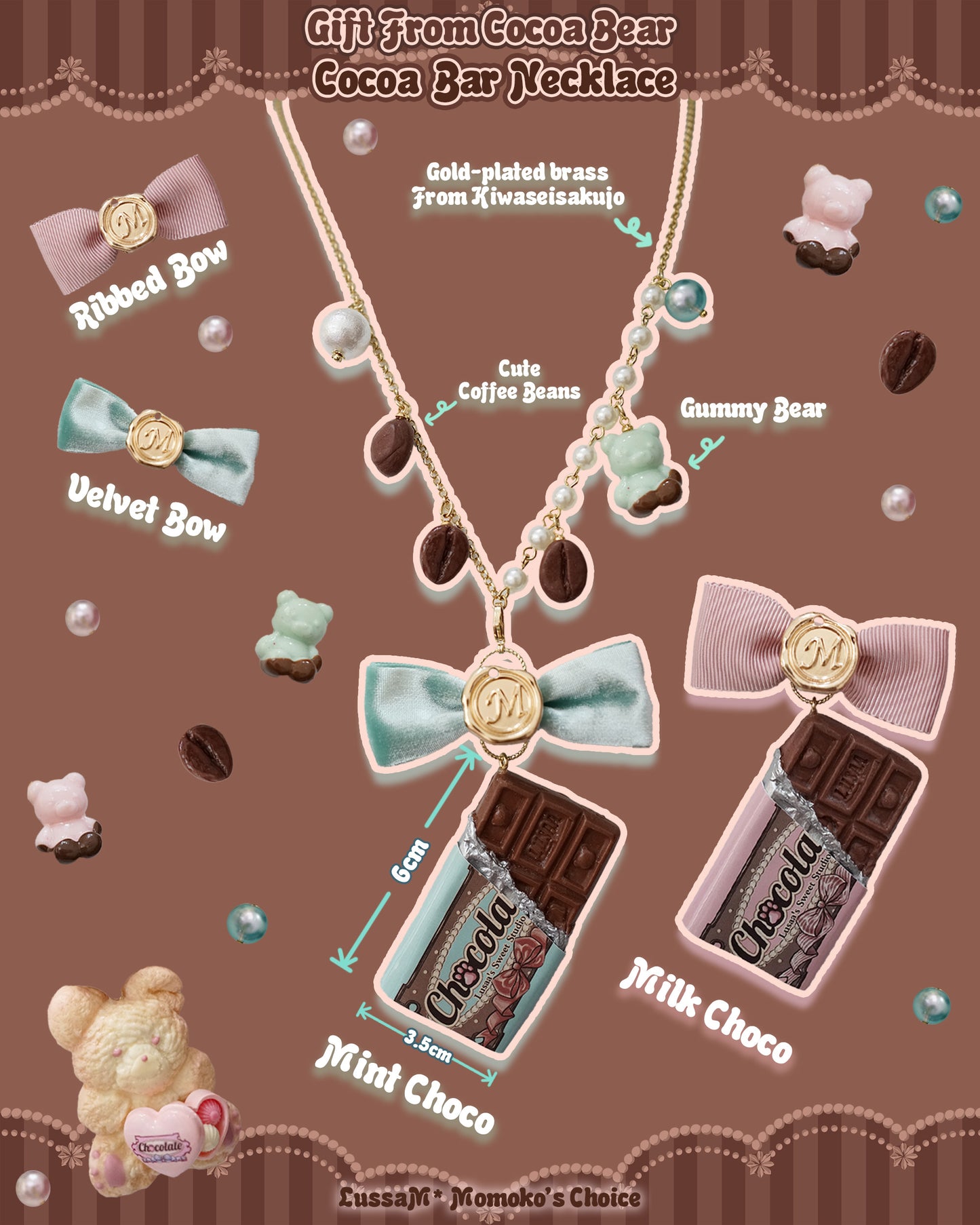 Cocoa Bar Necklace