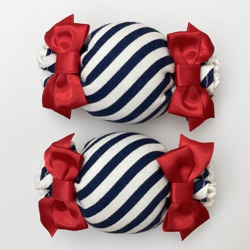 Bonbon Stripes Party Lolit Hair Clip 