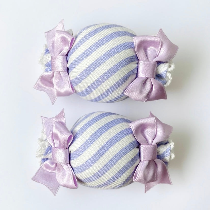 Bonbon Stripes Party Lolit Hair Clip 