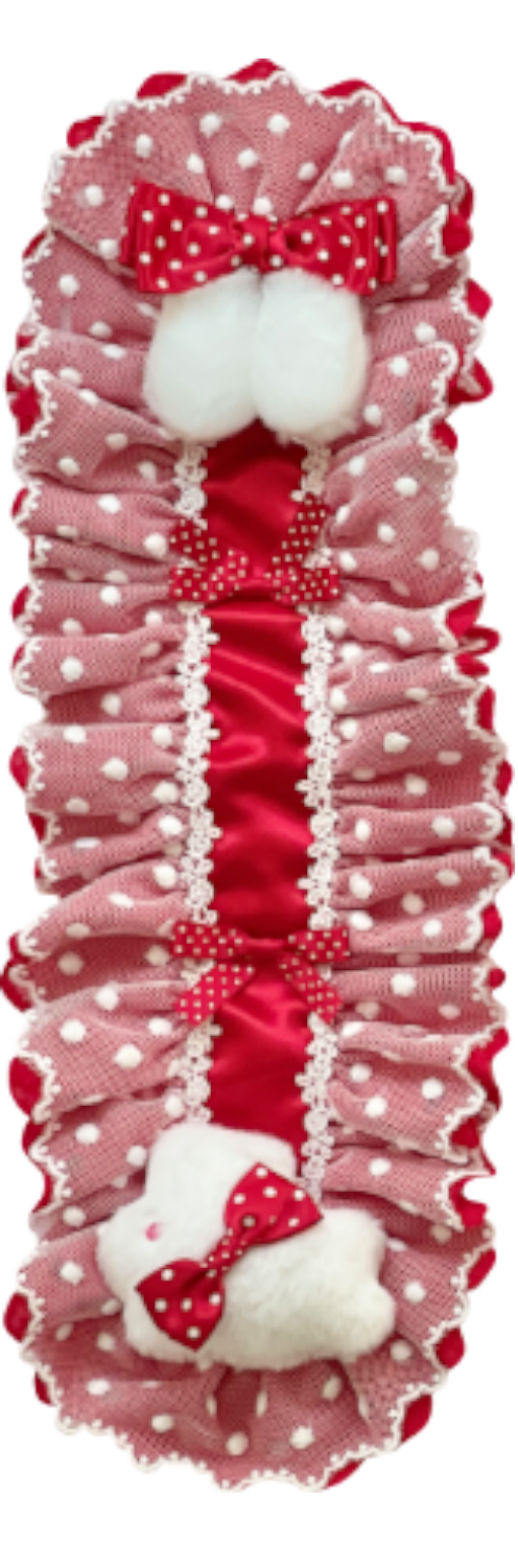 Sugar Bunny Parade Collection-Sweet Lolita Asymmetrical Headdress/wristcuffs