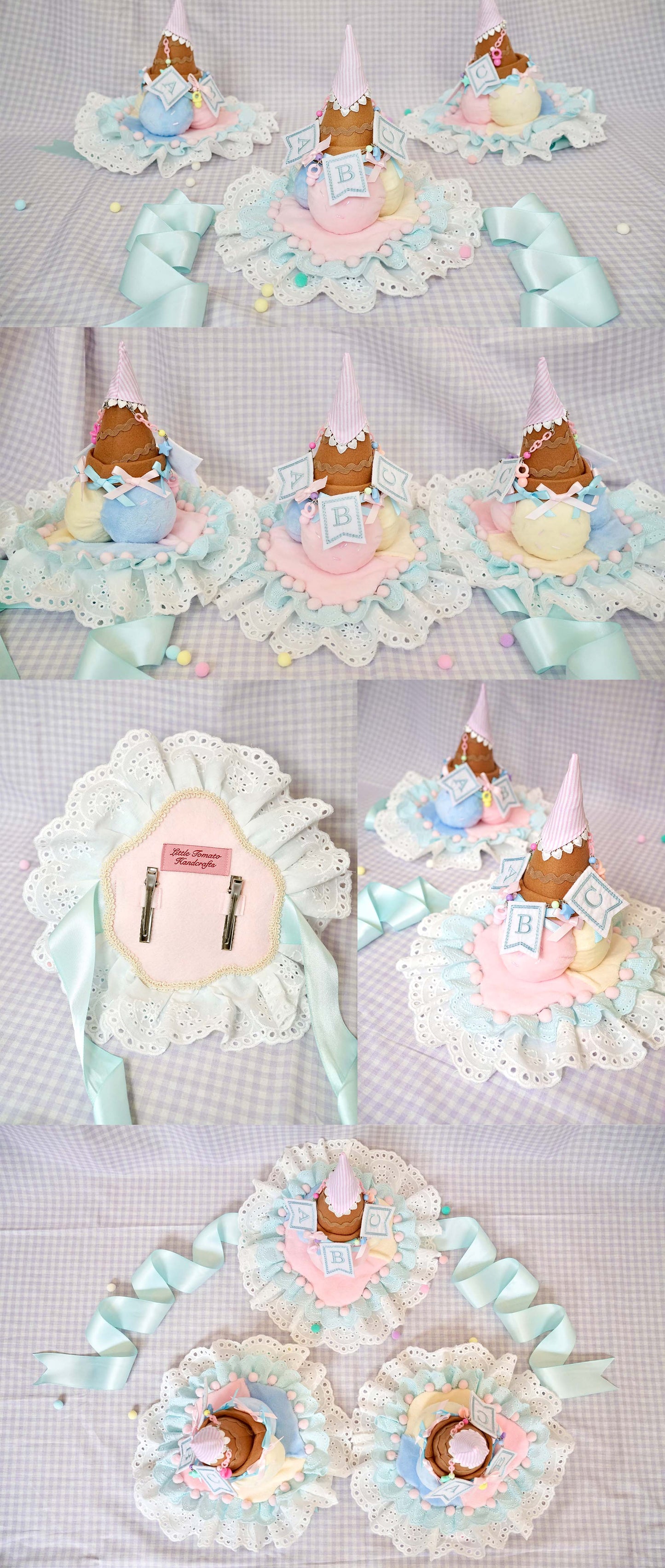 Melty Ice cream Lolita headdress
